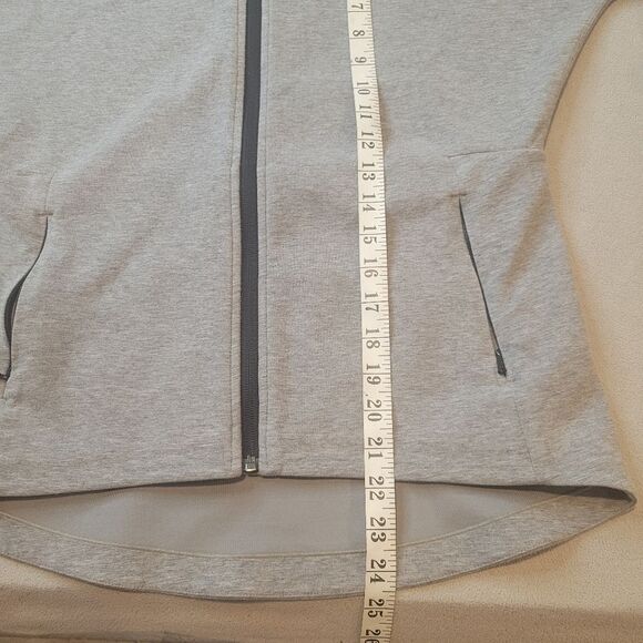 Athleta Full Zip Hoodie jacket Gray Size XS - Picture 7 of 8